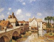 Alfred Sisley, The Bridge of Moret